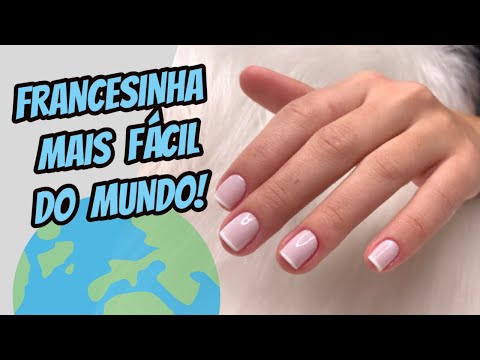 Vídeo: Como Fazer Manicure Francesa Em Casa - Tutorial Passo A Passo