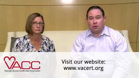 Vascular Access Certification from the VACC