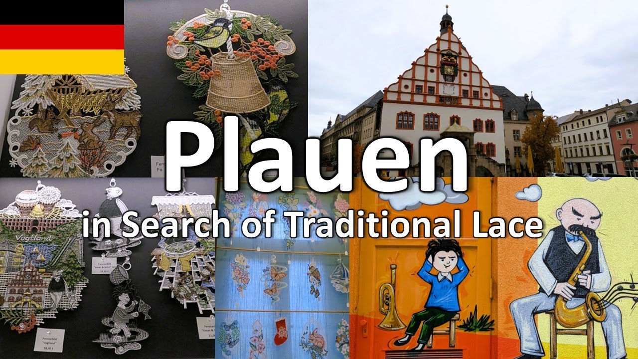 【Plauen】🇩🇪Hidden German Gem | In Search of Traditional Lace | Walking Tour