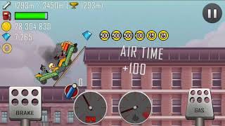 Hill Climb Racing, Kiddie Express, Rooftops, 2206M
