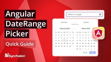 Angular DateRangePicker: The Ultimate Feature Walkthrough