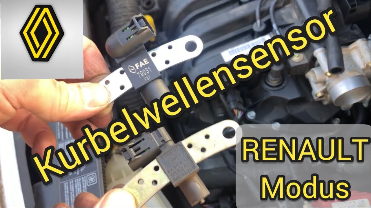 Wo Sitzt Der Nockenwellensensor Renault Scenic 2 Kurbelwellensensor tauschen Renault (Modus 1.2) / Selber wechseln mit