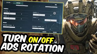 How to Turn ADS Rotation On or Off Delta Force Mobile