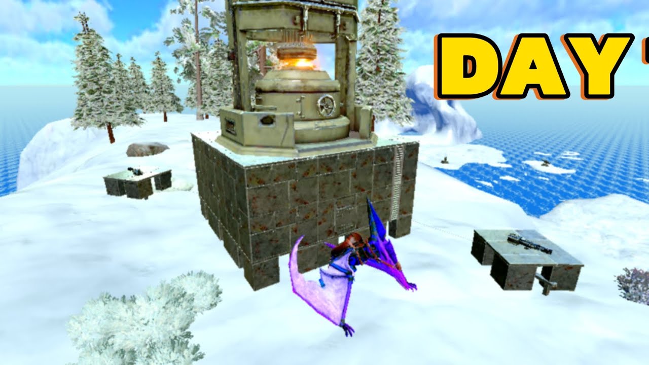 ARK MOBILE // PvP and Raid - DAY 1 🌚