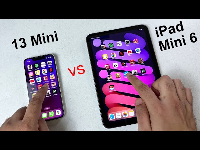 iPad mini 6 vs iPhone 13 mini - SPEED TEST - Who will win? - YouTube