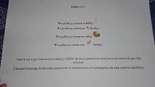 🗣 Le son « on » 🐑 / L école 🏰 à la maison 🏕 pour les enfants 👫en Français 🇨🇵 screenshot 4