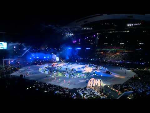 Gwangju Universiade open ceremony. Block B