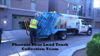 Phoenix Rear Load Trash Collection Team