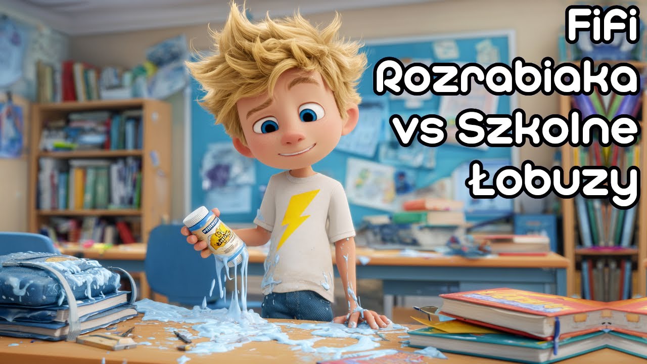 Fifi Rozrabiaka vs Szkolne Łobuzy  😈 | Bajki do słuchania dla dzieci 🌙 | Audiobook 🎶