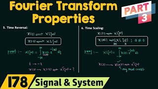 Properties Of Fourier Transform Part 3