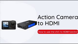Convert DJI Action Camera UVC to HDMI with ZowieBox | UVC to HDMI Workflow Demo4 screenshot 4