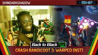 Crash Bandicoot 3: Warped (NST) by ShinDarkShadow in 55:07 - Back To Black 2026
