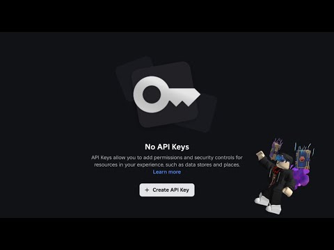How to create API key in roblox | By RG?!OP