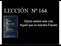 Lección 164 Un Curso de Milagros