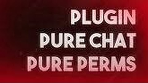 Minecraft PE 1.0.7 : PocketMine Purechat & Pureperms PHP7 Plugin!