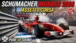 Michael Schumacher | Monaco 2006 | Ferrari 248 F1 Onboard