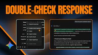 How To Use Double-Check Response In Gemini