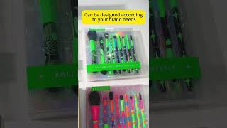 Our custom packaging solutions for makeup brush set
