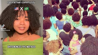 Natural Hair Community Mindsets: Brazil v. USA