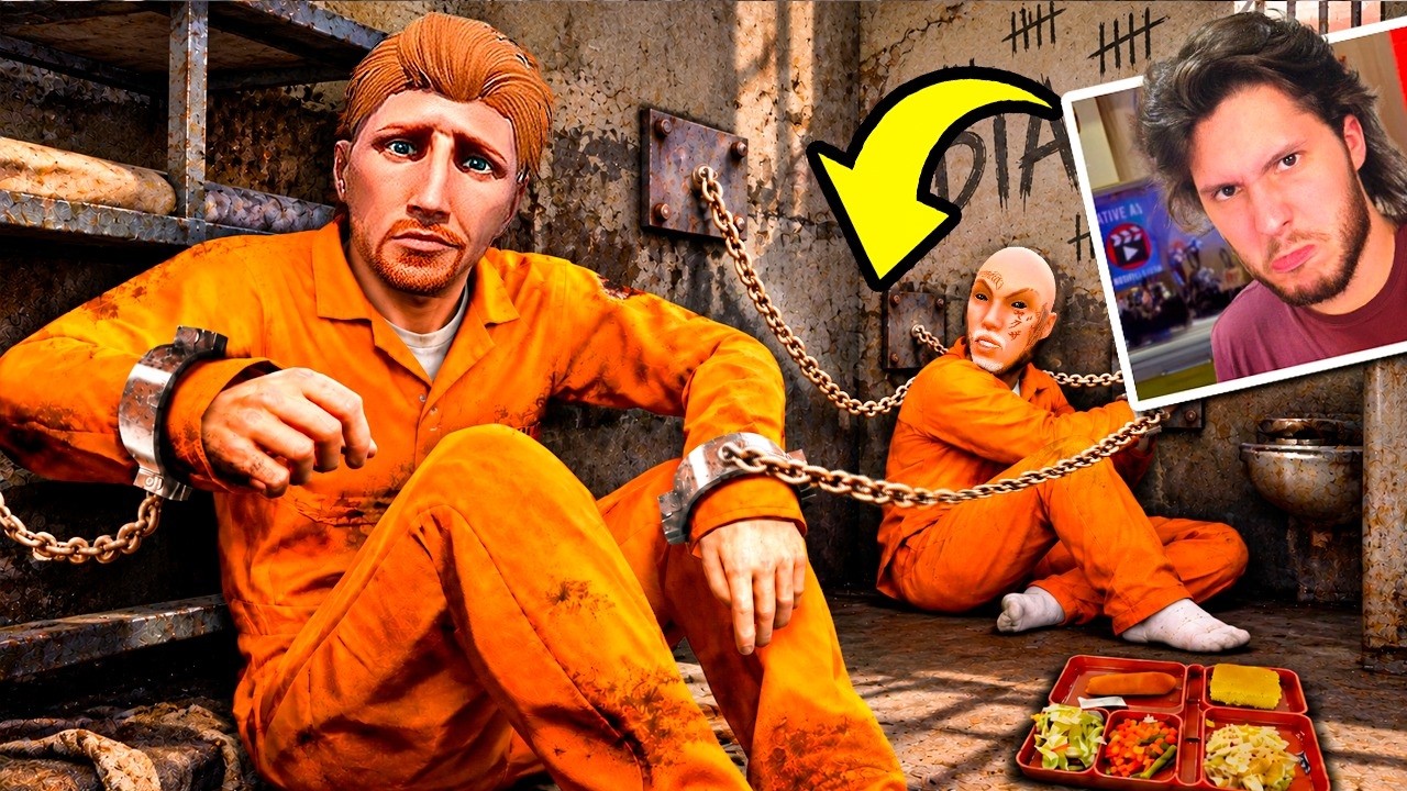 Fiquei PRESO com MEU INIMIGO no GTA 5 RP!