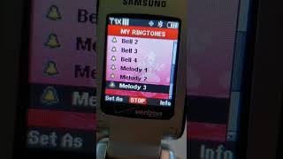 Verizon Wireless Samsung Schu430 Startup Ringtones  Sounds And Shutdown