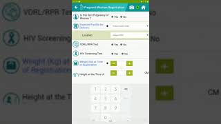 Anmol data Entry RCH Registration for mother screenshot 4