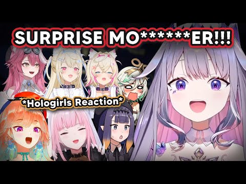 (ALL POV) Hologirls' Reaction to Biboo's Language That Surprised EveryonećHOLOLIVE ENć