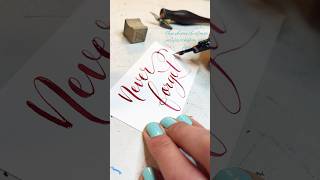 May we never forget those who paid the ultimate price. #calligraphy #handwriting #memorialday