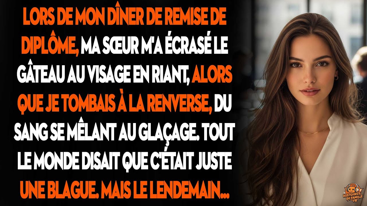 Ma Sœur M'a Fracassé Un Gâteau Au Visage À Mon Diplôme, Mais L'urgentiste A Appelé Le 911.