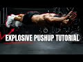 Explosive push up tutorial | 3 variations