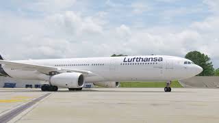 First look: Lufthansa's debut arrival to RDU First Look Aeromexico Debuts At Rdu