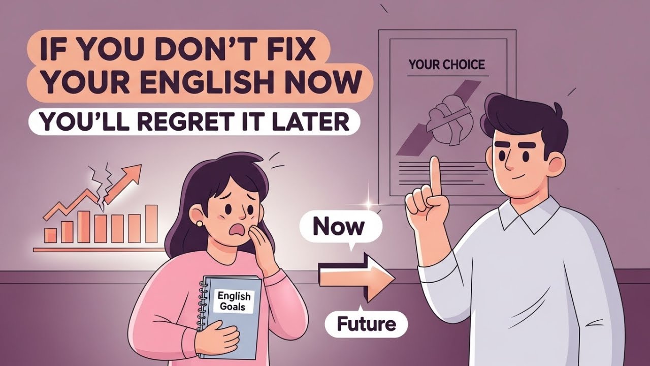 If You Don’t Fix Your English Now, You’ll Regret It Later | English Speaking Practice Podcast
