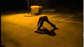 skateboard fail xD