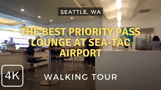 Inside The Club SEA (South) - Sea-Tac Airport's Best Priority Pass Lounge in 2024, Seattle, WA