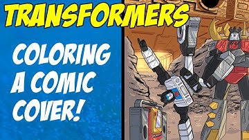 Coloring TRANSFORMERS in CLIP STUDIO PAINT