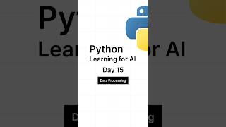 Python Learning for AI — Day 8 Part 5 #python #pythonprogramming #pythontutorial #coding