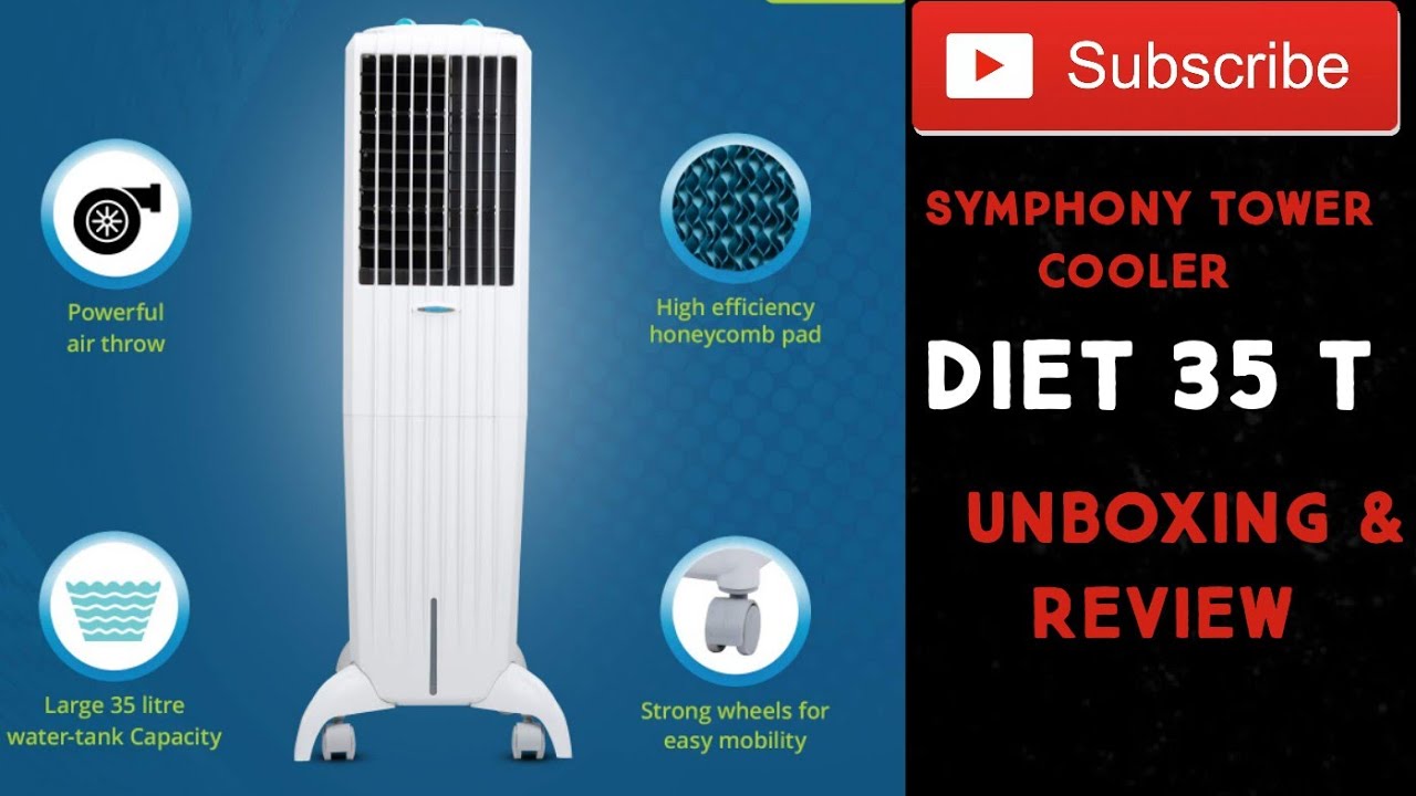 SYMPHONY TOWER AIR COOLER UNBOXING 