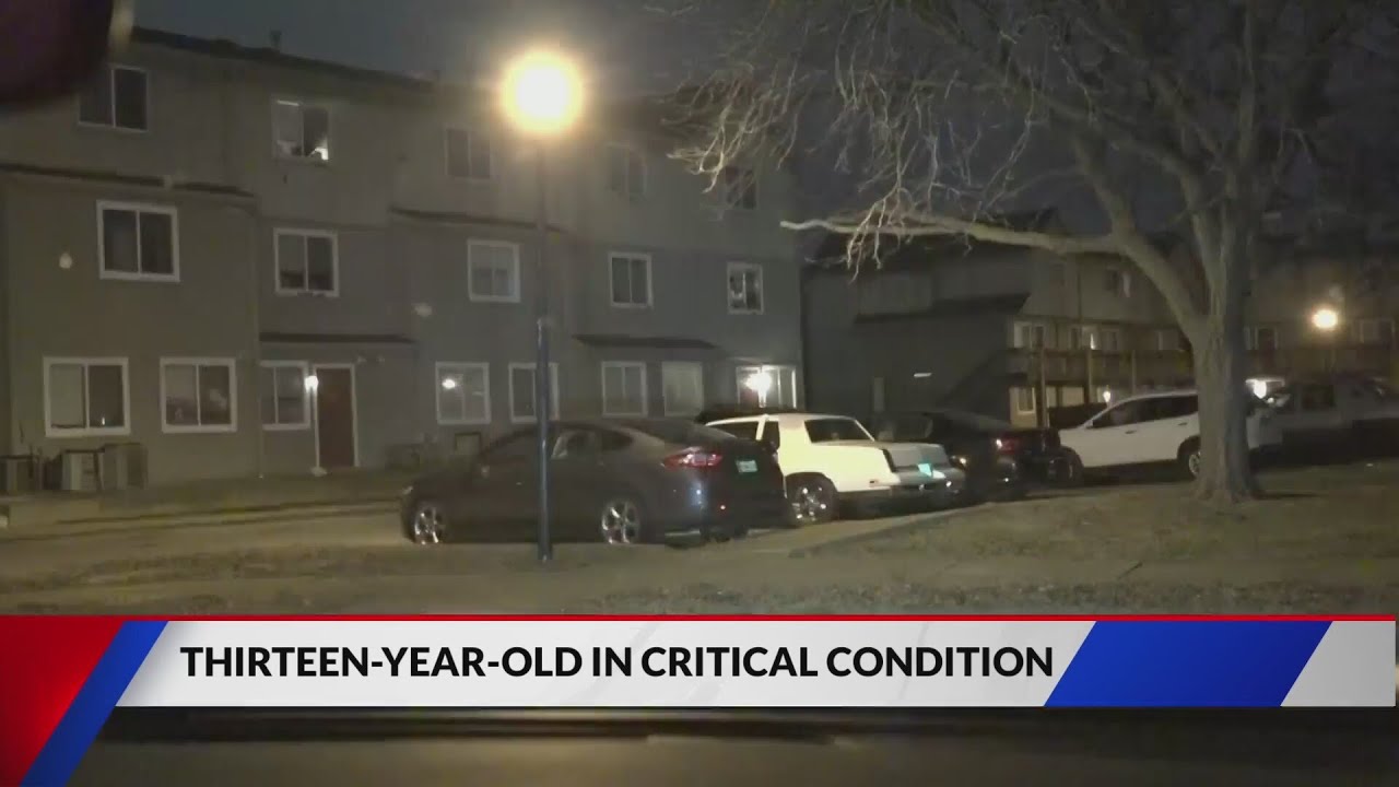 13-year-old in critical condition after shooting at apartment building ...