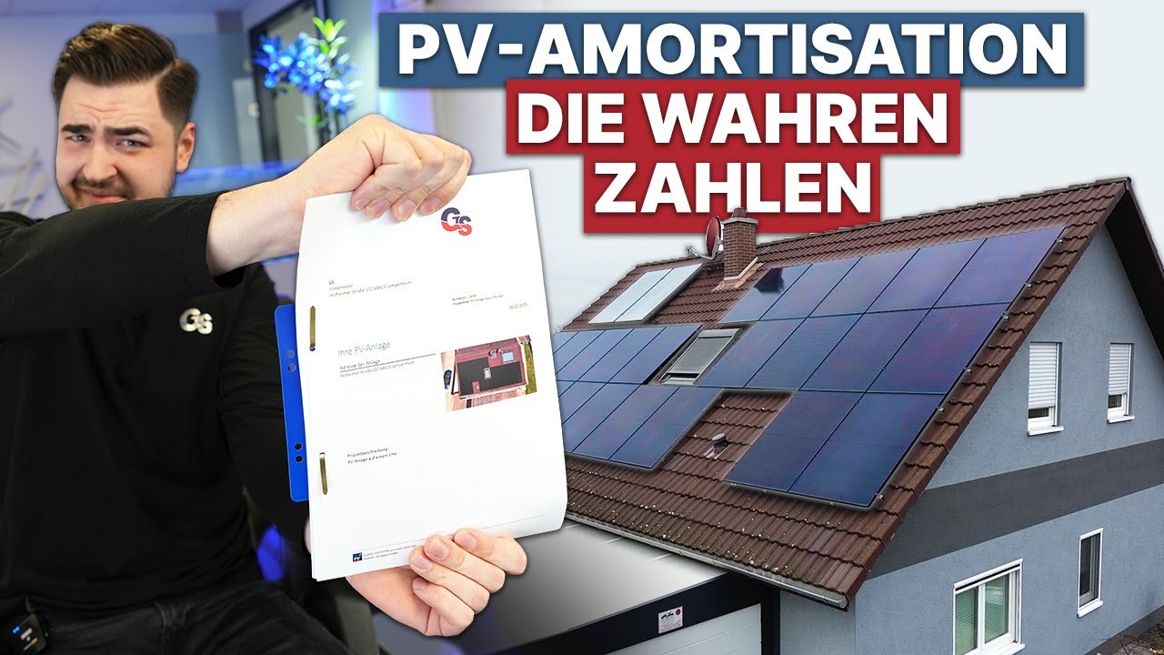 Was kostet eine PV-Anlage? - Beispielrechnung + Amortisation