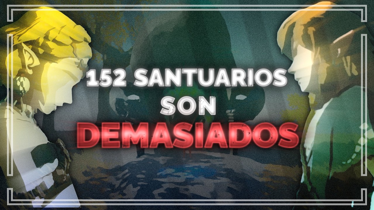 POR QUÉ los SANTUARIOS fueron una TERRIBLE DECISIÓN - Crítica Zelda Tears of the Kingdom y BOTW