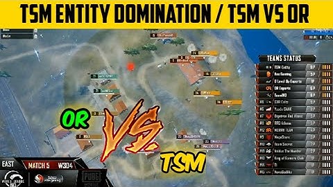 TSM ENTITY DOMINATION IN PMWL | ORANGE ROCK VS TSM ENTITY PMWL | PMWL WEEK4DAY4 MATCH HIGHLIGHTS🥰🥰