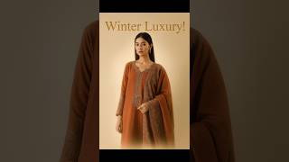 Winter luxury at just 4900! Bareeze 5142 Dhanak Collection ❄️ #RFCollection #WinterStyle