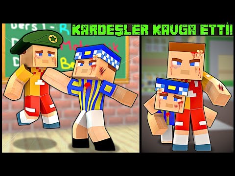 BEBEK ASKER VS BEBEK POLİS OKULDA KAVGA ETTİ! 😱 -Minecraft