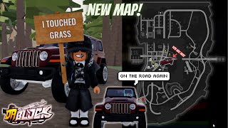 I DROVE AROUND THE NEW MAP IN DA BLOCK ROBLOX *UPDATE*