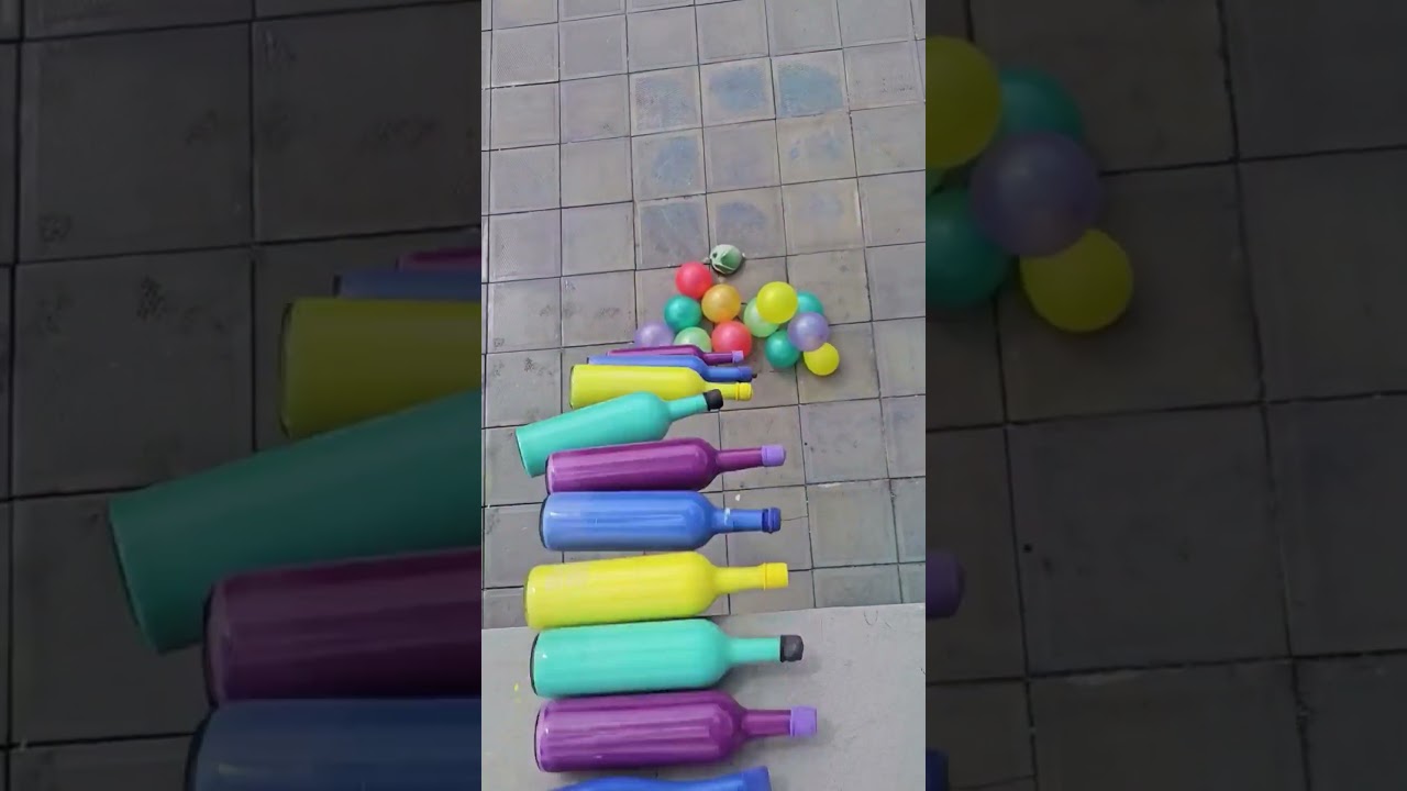 ⚠️ Breaking Glass Bottles - asmr Crunchy And soft Stuff 