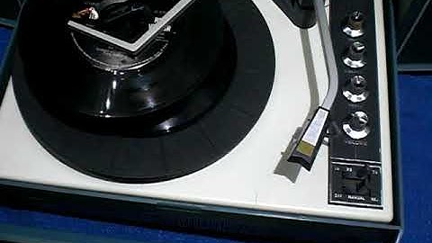 Silvertone Stereo Record player Works But stalls.