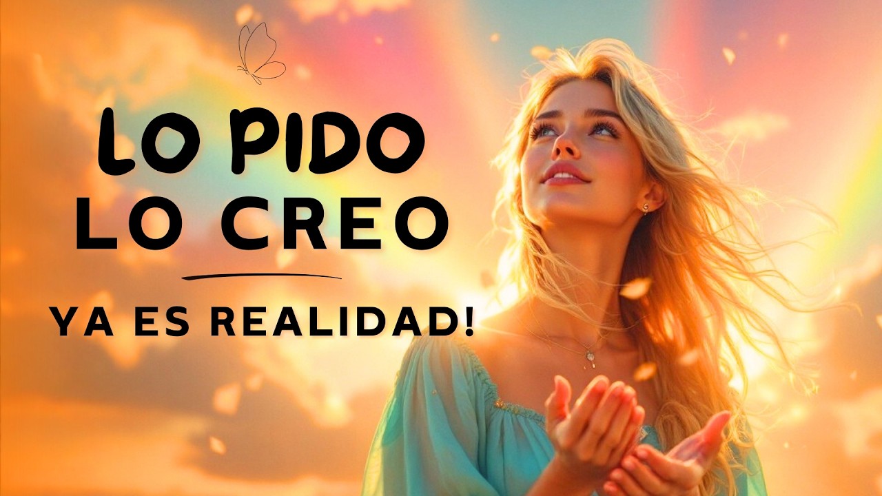 ✨ LO PIDO, LO CREO, YA ES REALIDAD 🌟 El Mantra Metafísico de Manifestación y Creación Divina!