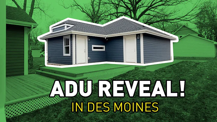 A new Accessory Dwelling Unit in Des Moines, Iowa - Just the reveal!
