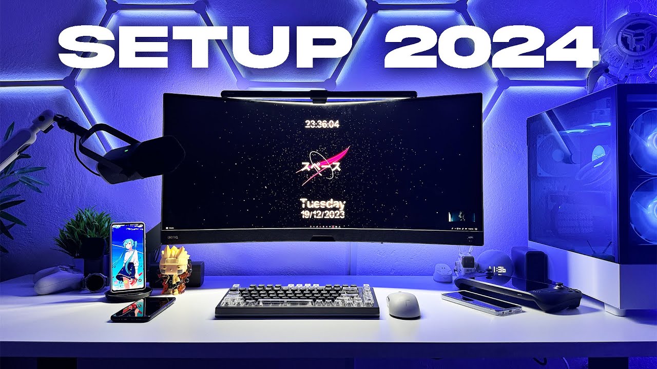 Mi nuevo SETUP GAMER para 2024 (productividad y juegos) - YouTube