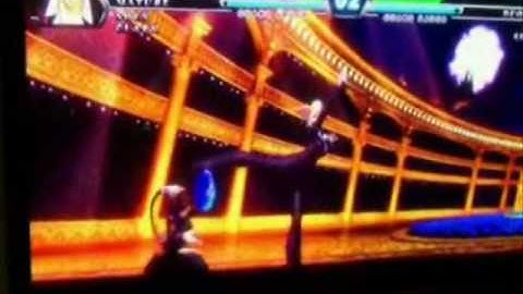 The King of Fighters XIII second location test: Mature, Shen and Clark vs Duo Lon, Ash and Shen